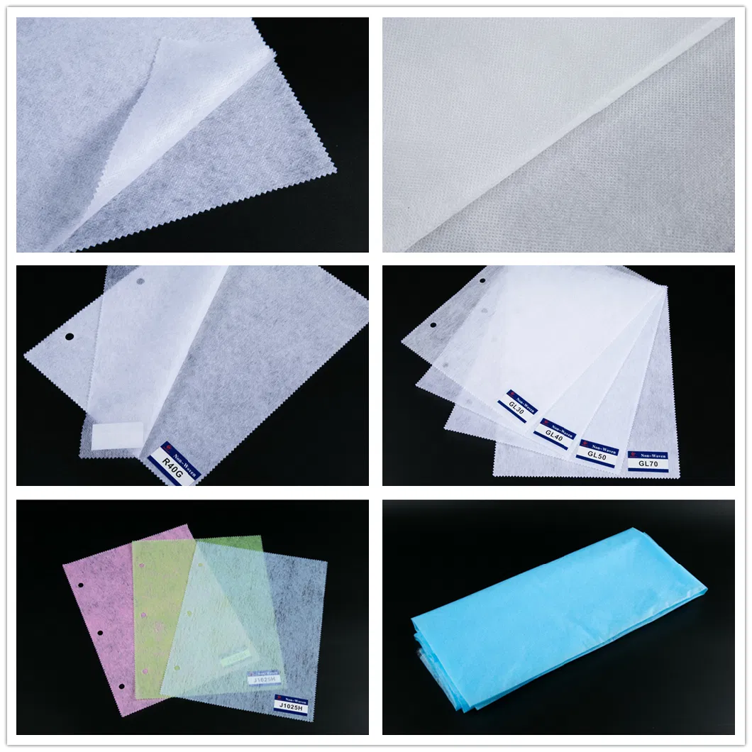 100% Polyester Soft Handfeeling Chemical Bond Nonwoven Interlining Fabric Embroidery Backing Nonwoven Embroidery Paper