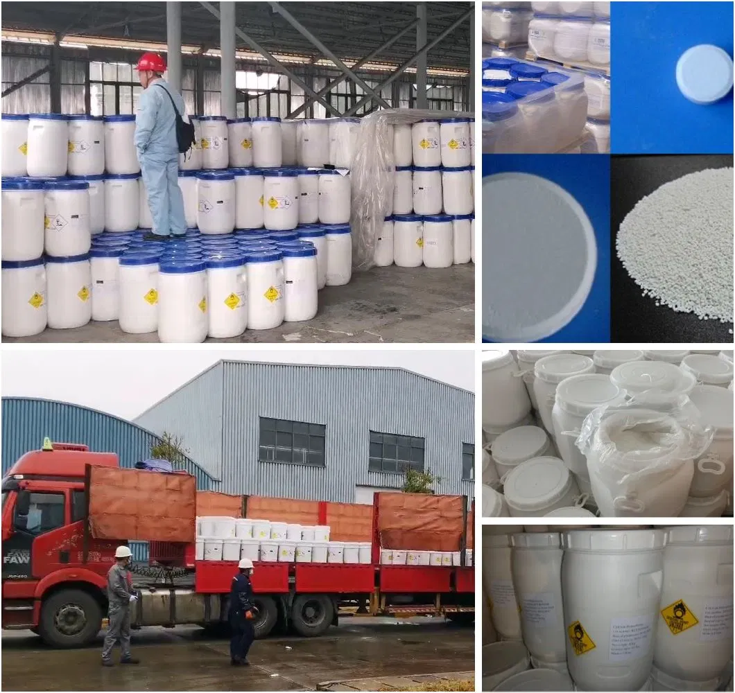 65% 70% Calcium Hypochlorite CAS 7778-54-3 Swimming Pool Chlorine for Water Treatment