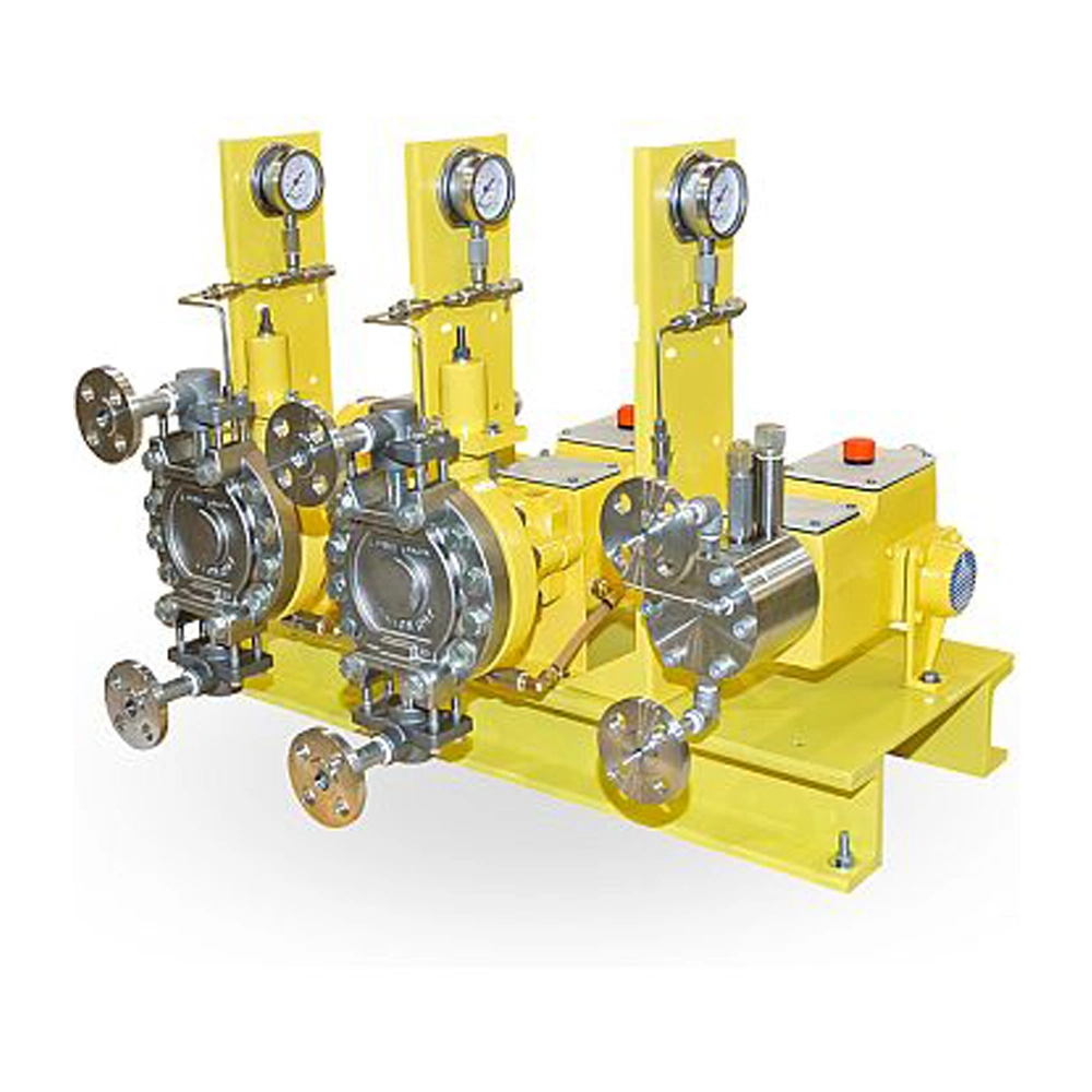 Chemical Metering Pump Special Steel High Pressure Plunger Dosing Pump
