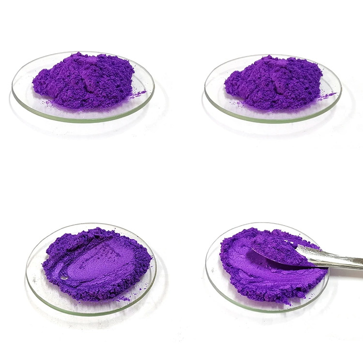Violet Mica Purple Pearl Pigment for Cosmetic Dye Eye Shadow and Paint