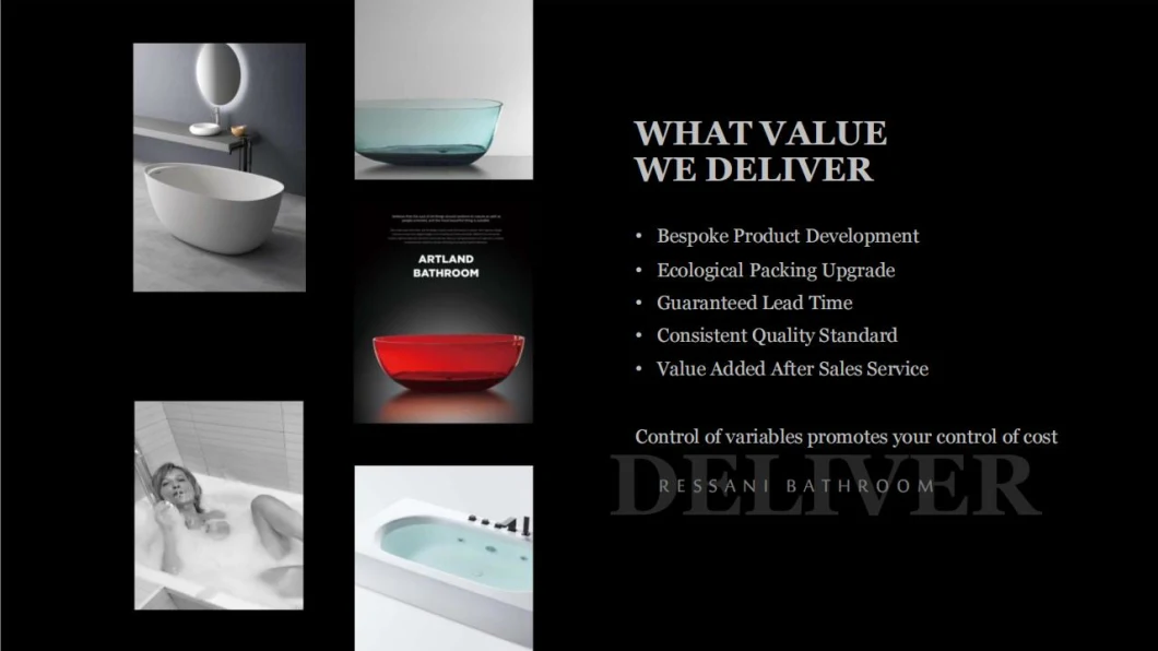 So Beautiful Oval Tub, Red New Design Stone Free Standing Bathtub