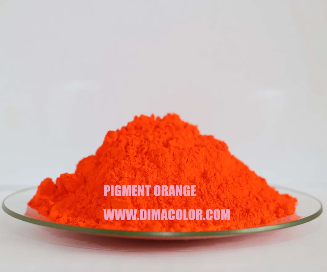 Organic Pigment Fast Orange G T 13 for Wb Sb Ink Plastic Textile Printing