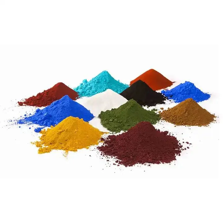 Iron Oxide Powder Red Black Yellow Blue Green Brown Iron Oxide Pigment for Concrete