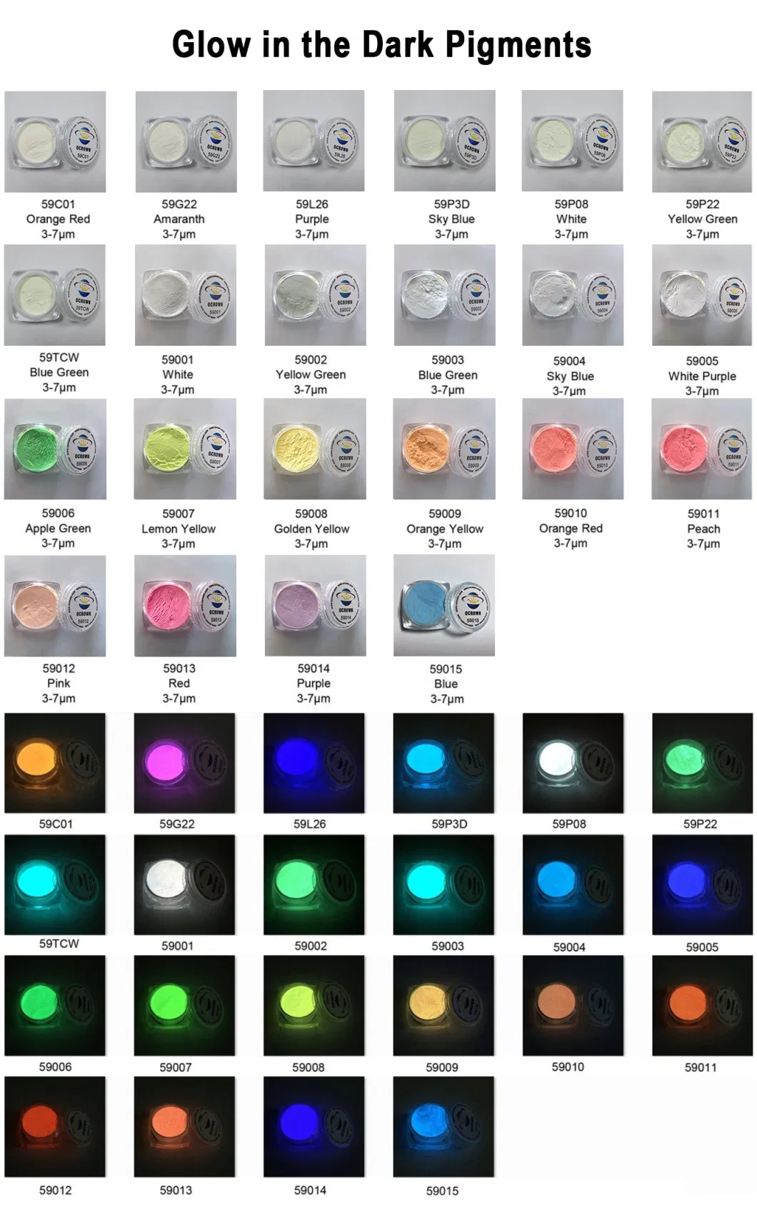 Hot Sale Glow in The Dark Pearlescent Pigment for Paint Coating