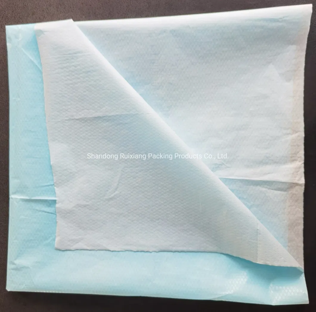 China Factory Custom PE Film Coated Tissue/Paper for Medical Disposable Use