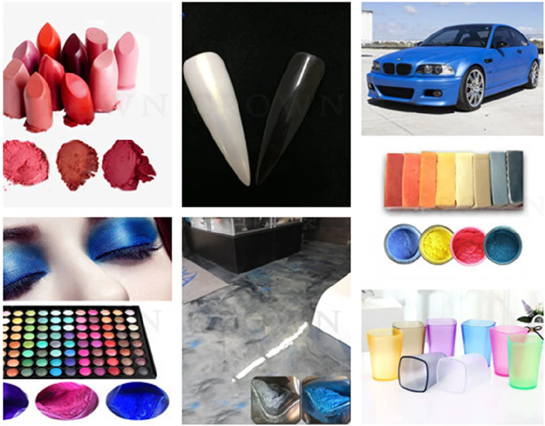 Pearlescent Metallic Pearl Mica Powder Epoxy Floor Coating Pigment