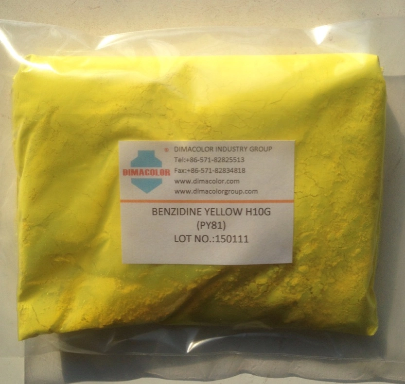 Pigment Benzidine Yellow 81 H8g Opaque for Paint, Coating, Ink, Plastic