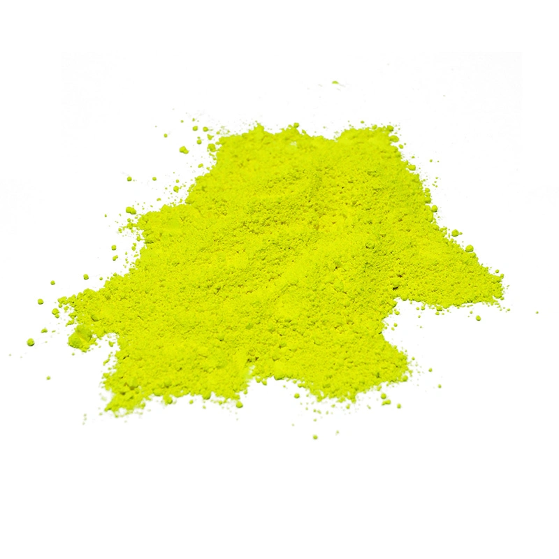 Organic Lemon Yellow Fluorescent Pigment Powder, Resin Fluorescent Pigment