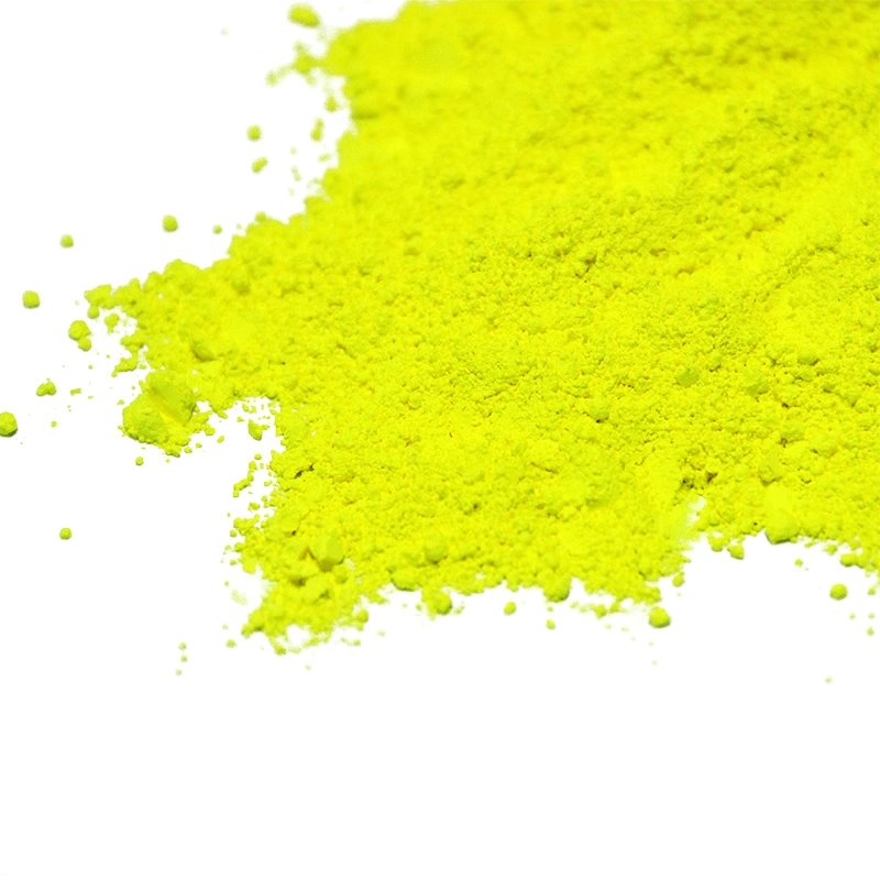 Organic Lemon Yellow Fluorescent Pigment Powder, Resin Fluorescent Pigment