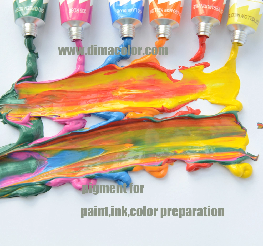 General Use Ink Paint Textile Printing Pigment Permanent Orange Rl Po34