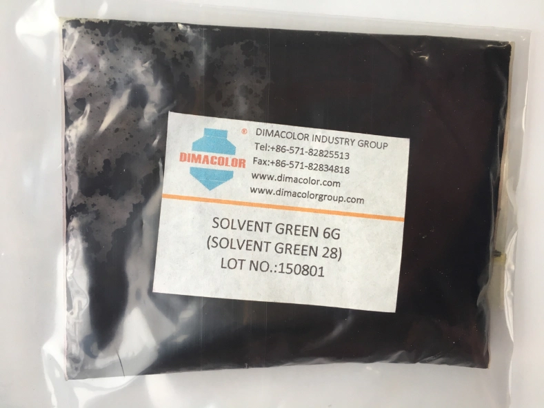 Solvent Dyes Solvent Green 6g (Solvent Green 28)