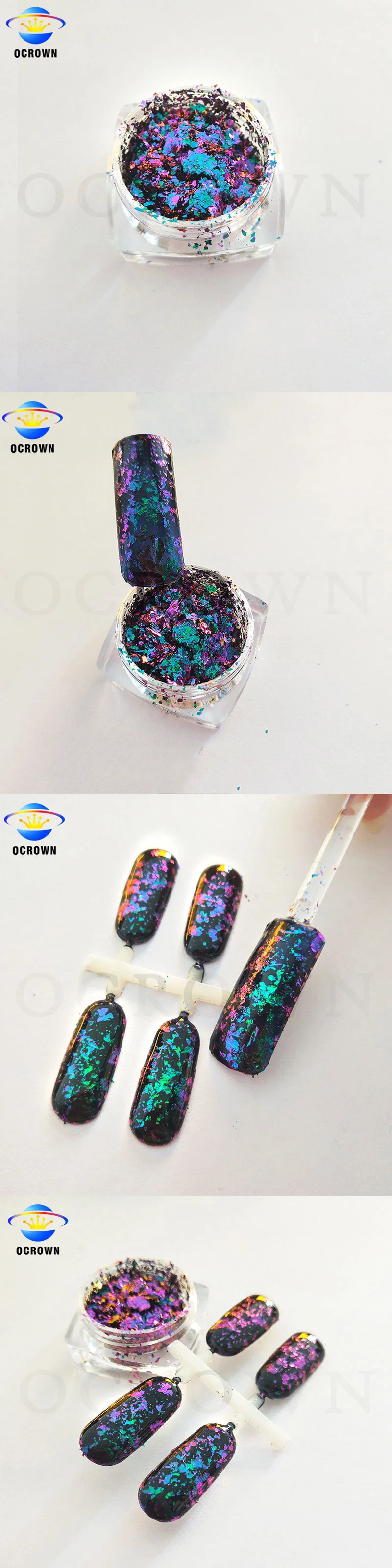 Colors Changing Flakes Chameleon Pearlescent Pigment Special Effect Flakes Pigment