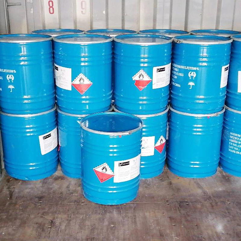Industry Grade 50kg Iron Drum Package Sodium Hydrosulfite