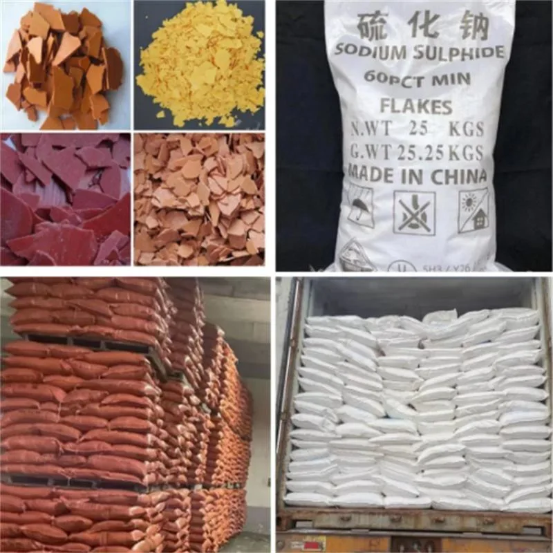 Na2s Sodium Sulfide Flakes for Leather and Textile with Competitive Price