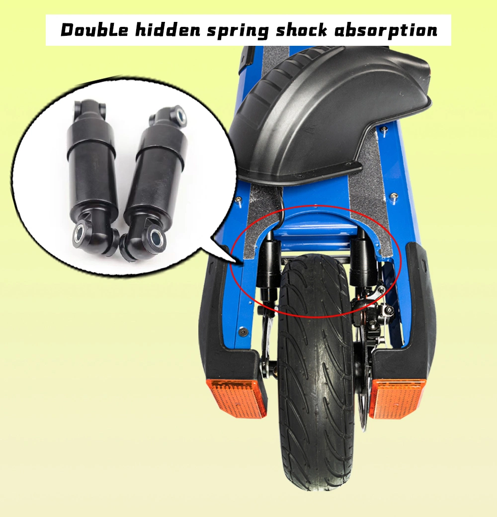 Dokma D-May 10 Inch Foldable 2 Wheel Fast Electric Scooter for 48V 860W / 48V1800W Brushless DC Motor Self-Balancing off Road Electric Scooter