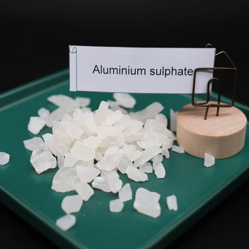 China Factory Direct Supply High Quality Iron Free Aluminum Sulfate 17% Flakes