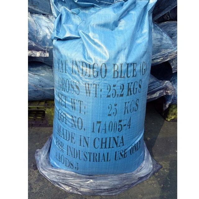 CAS 482-89-3 Vat Blue Powder Granular 94% Indigo for Dyestuffs