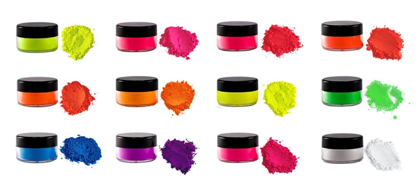 Organic Lemon Yellow Fluorescent Pigment Powder, Resin Fluorescent Pigment