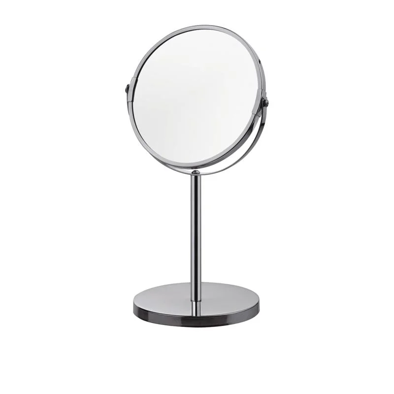 Free Standing Round Shape Table Decorative Makeup Mirror