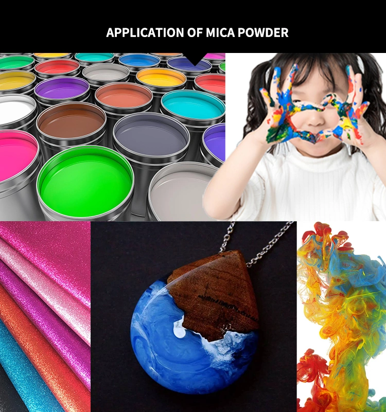 Healthy Mica Powder Pigments very safe and Colorful Epoxy Resin Dye