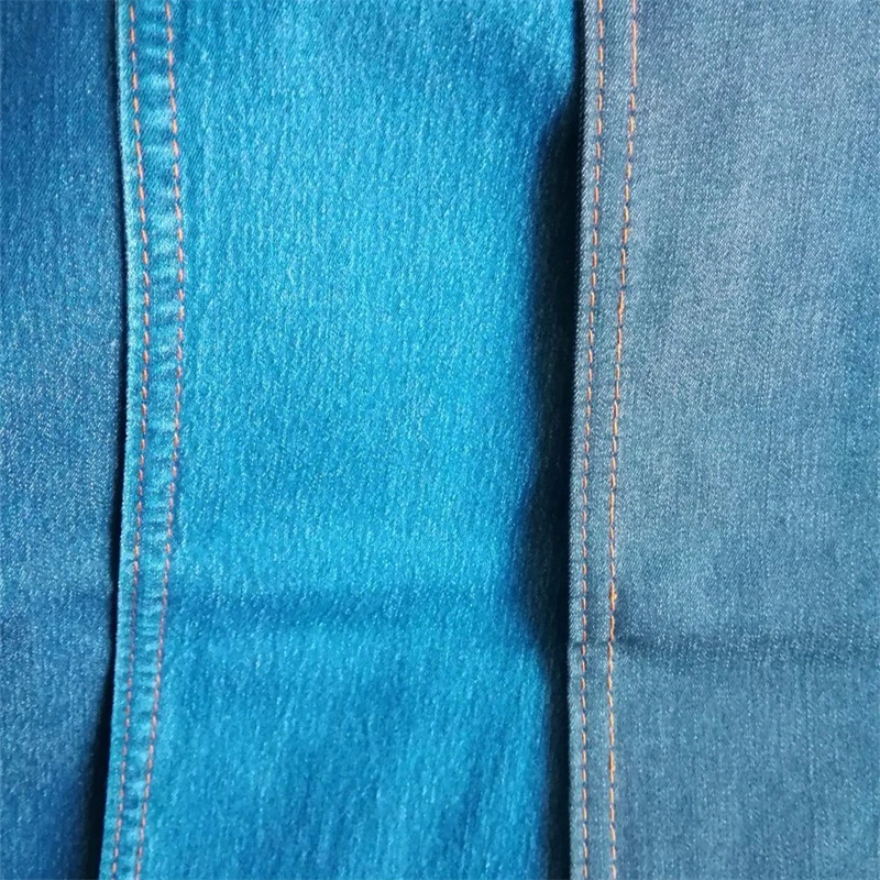 Cotton Polyester Denim Fabrics with Stretch in Indigo Blue-Fgtex&reg; -Eco-Friendly Fabric Garden with 20 Years of Deep Cultivation
