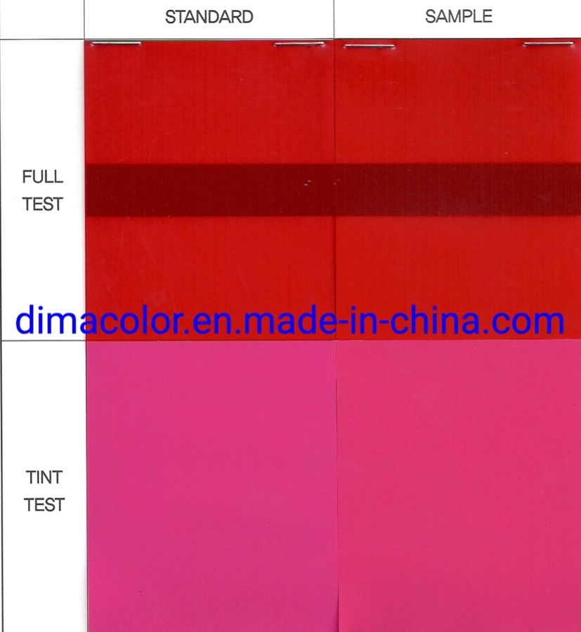 High Strength Fast Brilliant Red Bbc-B (PIGMENT RED PR48: 2) General Use