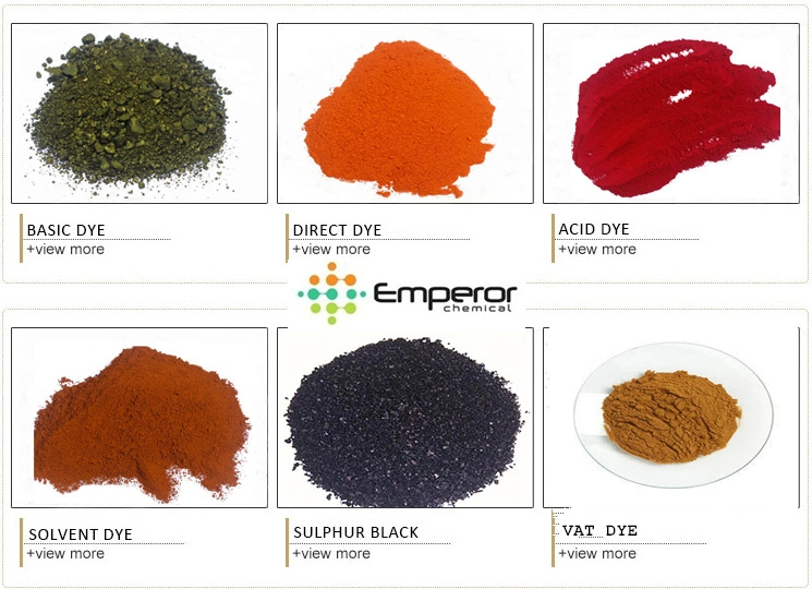 Factory Supply Direct Dye/ Cationtic Dye /Disperse Dye/Reactive Dye for Textile Use (red, blue, yellow, Green, Black, Brown, Violet)