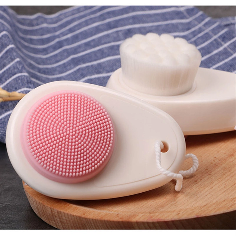 New Facial Beauty Tools Application Silicone Face Brush Silicone Scrubber Cleansing Brush