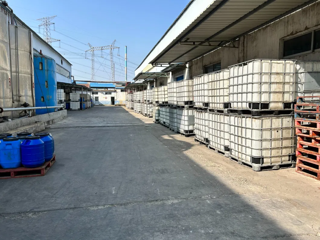 Textile Auxiliary Dyeing and Printing Cross-Linking Formaldehyde-Free Fixer/Fixing Agent Rg-H035 for Polyester Cotton Blend Fabric Finishing Agent