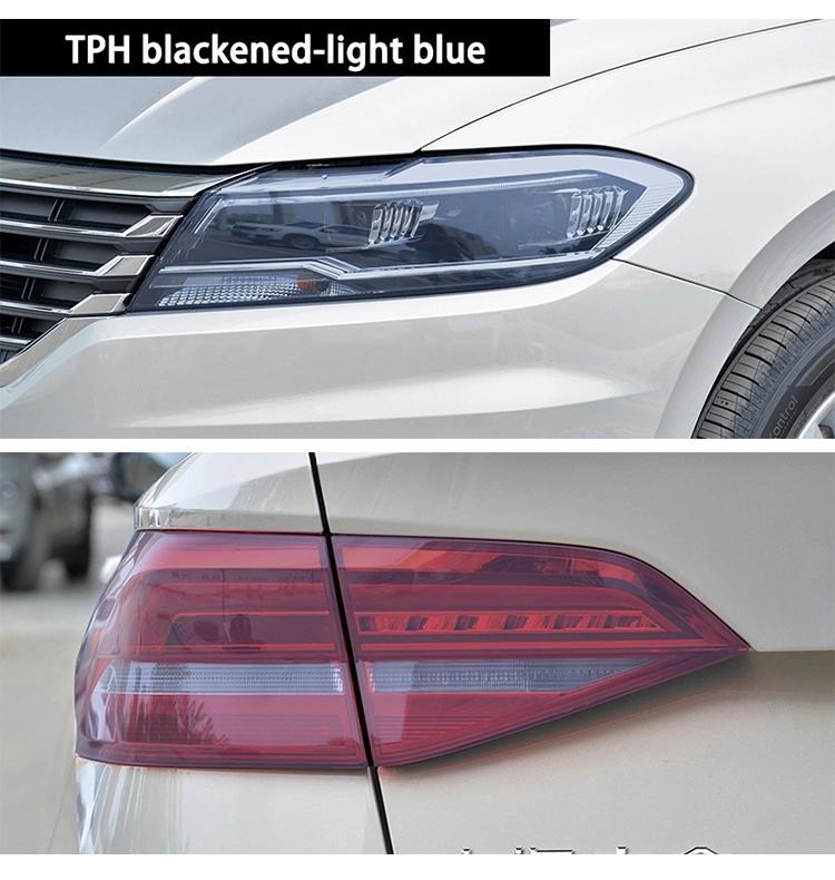 Light Black Ppf Color Tint Car Light Film Headlight Protection Film