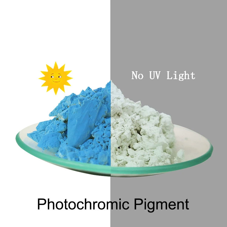 Thermochromic Powder Pigment From Colorless to Colorful Turning Colors by Changing Temperatures for Ink Paint Leather