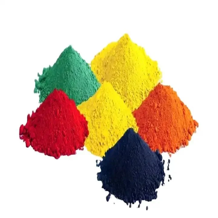 High Quality Red/Black/Green/Yellow/Blue Iron Oxide Powder Pigment