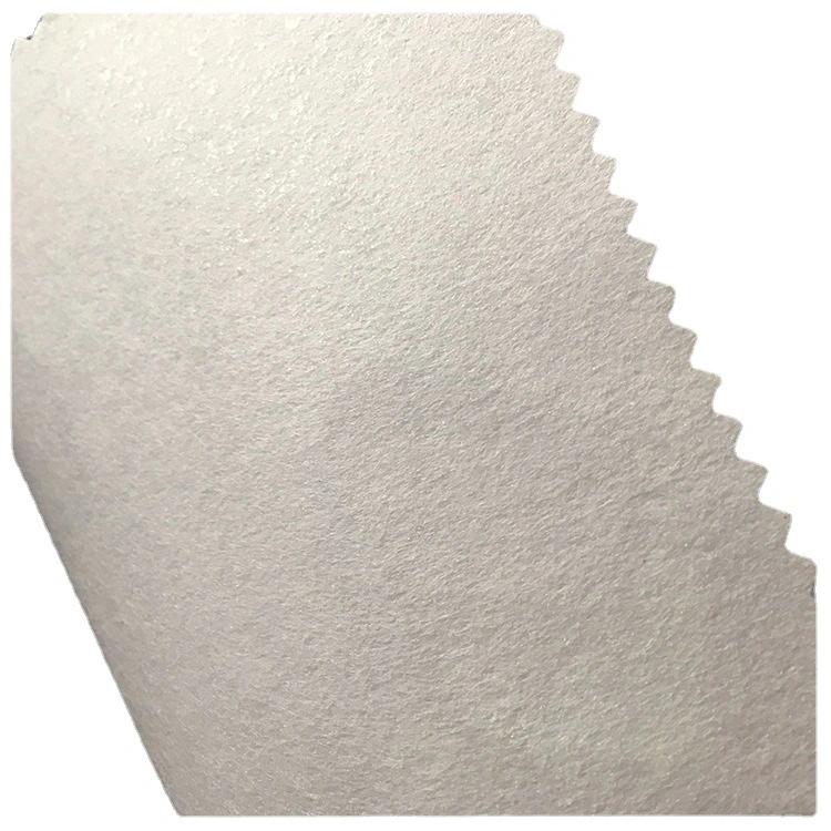 Hard Gumstay LDPE Coating Fusible Nonwoven Interlining Backing Paper for Embroidery