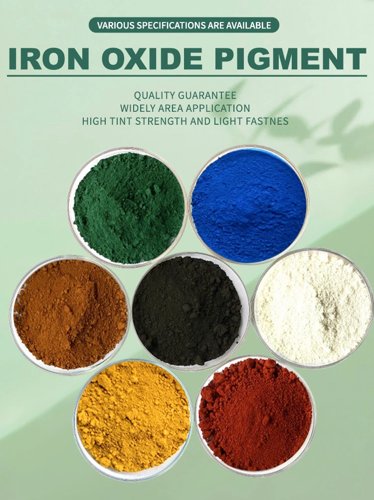 Factory Low Price Iron Oxide Pigments Multiple Colors Red Iron Oxide Used Brick