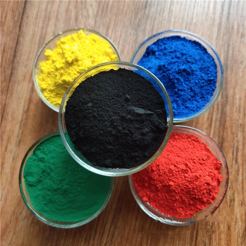Colorful Synthetic Iron Oxide Black Pigment for Concrete Paving CAS No. 1309-37-1; 1317-60-8; 1332-37-2