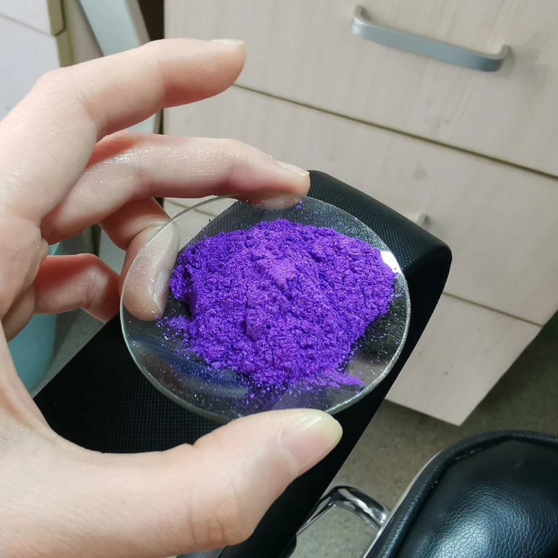 Violet Mica Purple Pearl Pigment for Cosmetic Dye Eye Shadow and Paint