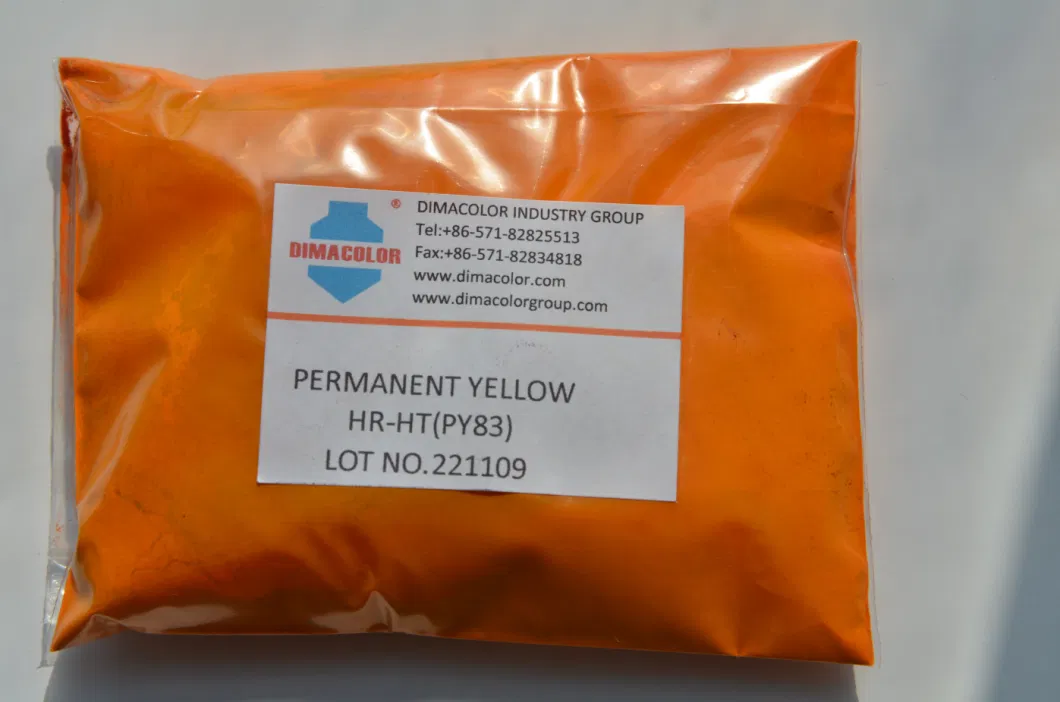 Organic Pigment Yellow 83 Permanent Yellow Hrht for Gravure Ink, High Transparency