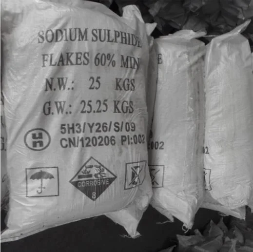 Na2s 50% 60% 70% Sodium Sulfide Sodium Sulphide Red Flakes for Leather