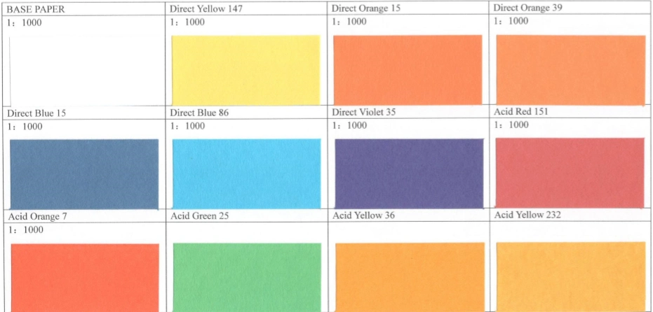Kraft Paper/Card Paper/Carton Paper Dye