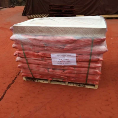 Colorato ossido di ferro sintetico Rosso giallo pigmento nero per calcestruzzo Pavimentazione