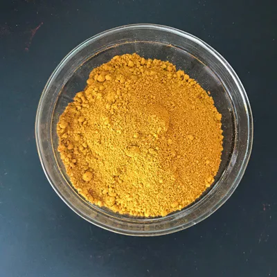Materia prima utilizzata nell&prime;industria della vernice ossido di ferro giallo non facilmente sbiadito numero CAS: 1332-37-2