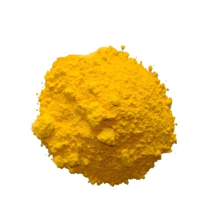 Materia prima utilizzata nell&prime;industria della vernice ossido di ferro giallo non facilmente sbiadito numero CAS: 1332-37-2