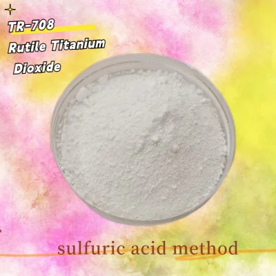 TR-708 titanio biossido Rutilo per verniciatura/rivestimento/inchiostro/Papermaking/gomma con ISO 9001 e CE CAS: 13463-67-7