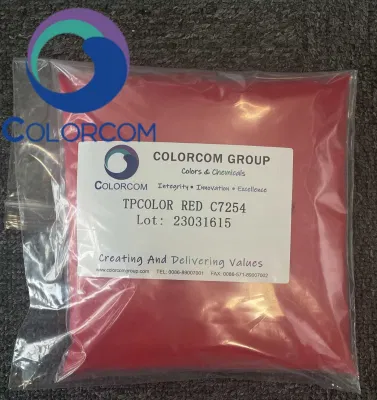 Pigmento rosso di alta qualità 254 per plastica e inchiostro di vernice Pigmento chimico organico polvere rossa Pr 254