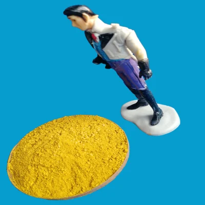 Ossido di ferro giallo polvere verde