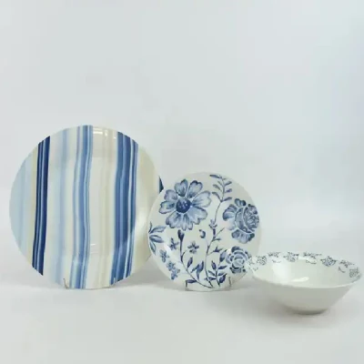 Fabbrica Hot Selling Stain Ceramic Decal Colors piatto porcellana Turq Pigmento blu