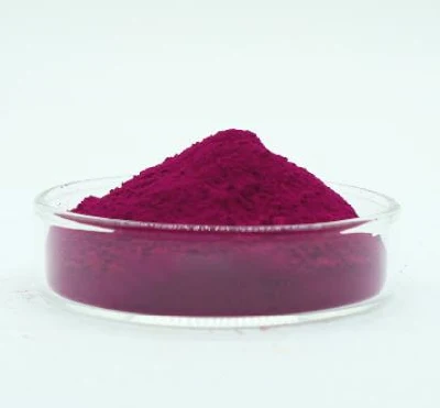 Pigmento rosso chinacridone 122 per rivestimento e verniciatura plastica