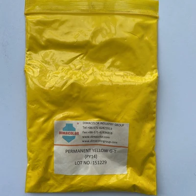Pigmento trasparente giallo permanente G-HT 14 per inchiostro gravure