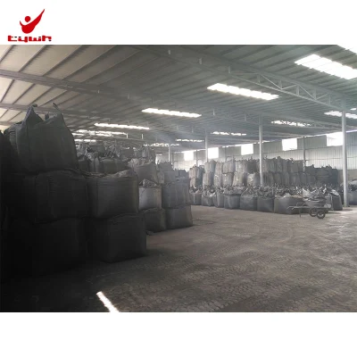 Colore nero valore di assorbimento iodio 900mg/G carbone attivo per rifiuti Incenerimento