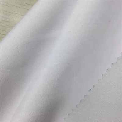 TC65/35 Airjet Woven 30s filato ad anello 110X60 145GSM Poplin Tessuto di abbigliamento chirurgico tinto con IVA colore viola